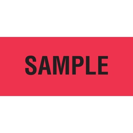 Decker Tape Products Label, DL1863, SAMPLE, 1-1/2" X 4" DL1863